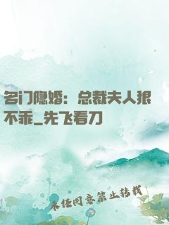 名门隐婚：总裁夫人狠不乖