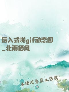 后入式啪gif动态图