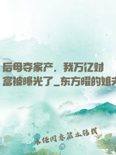 后母夺家产，我万亿财富被曝光了