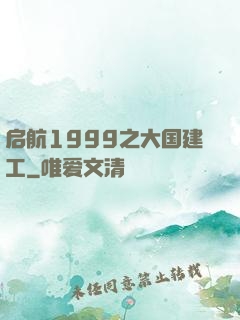 启航1999之大国建工