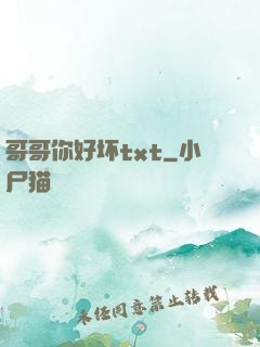 哥哥你好坏txt