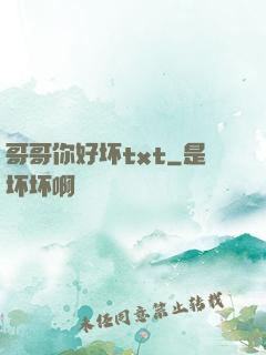 哥哥你好坏txt