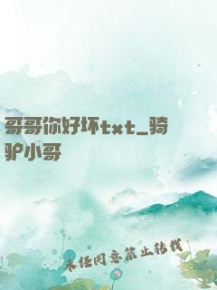 哥哥你好坏txt
