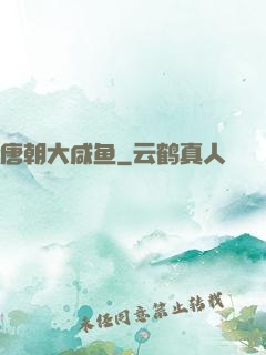 唐朝大咸鱼