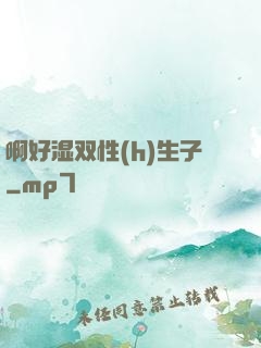 啊好湿双性(h)生子