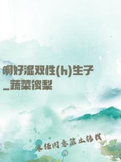 啊好湿双性(h)生子
