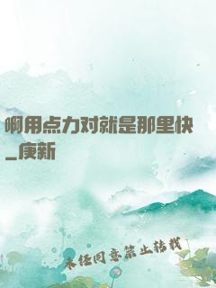 啊用点力对就是那里快