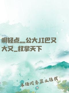 啊轻点灬公大JI巴又大又