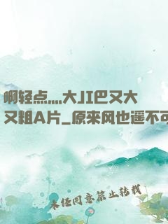 啊轻点灬大JI巴又大又粗A片