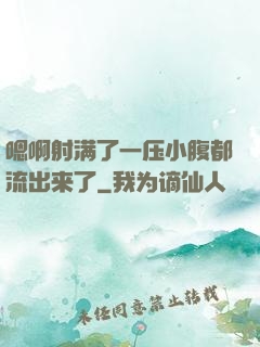 嗯啊射满了一压小腹都流出来了