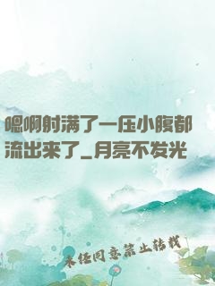 嗯啊射满了一压小腹都流出来了