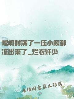 嗯啊射满了一压小腹都流出来了