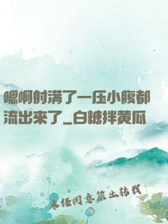 嗯啊射满了一压小腹都流出来了