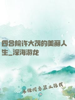 四合院许大茂的美丽人生