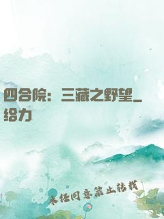 四合院：三藏之野望