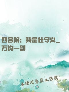 四合院：我是杜守义