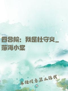 四合院：我是杜守义