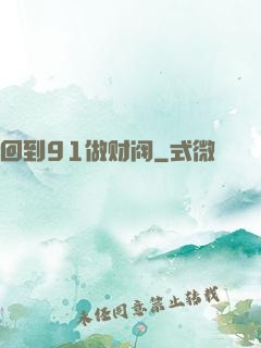 回到91做财阀