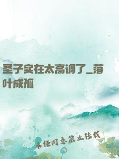 圣子实在太高调了