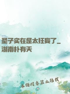圣子实在是太狂妄了