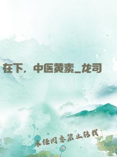 在下，中医黄素