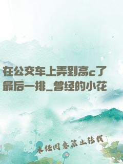 在公交车上弄到高c了最后一排