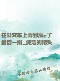 在公交车上弄到高c了最后一排