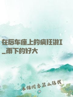 在后车座上的疯狂做I