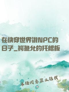 在快穿世界做NPC的日子