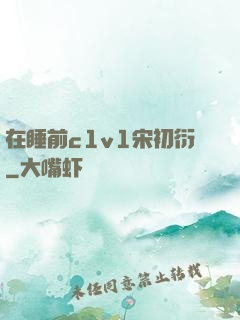 在睡前c1v1宋初衍