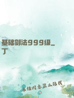 基础剑法999级