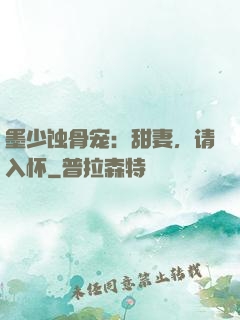 墨少蚀骨宠：甜妻，请入怀