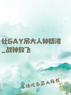 壮GAY吊大人帅精浓