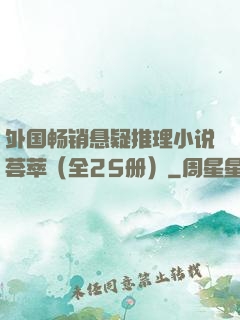 外国畅销悬疑推理小说荟萃（全25册）