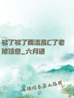 够了够了要流高C了老狼信息