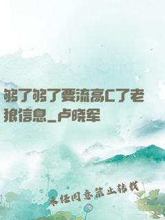 够了够了要流高C了老狼信息