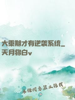 大乘期才有逆袭系统