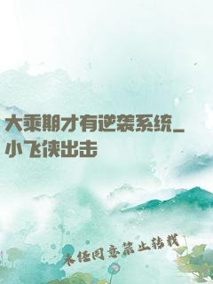 大乘期才有逆袭系统