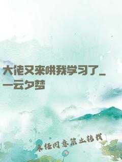 大佬又来哄我学习了