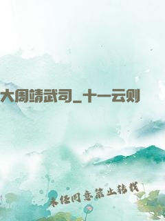 大周靖武司
