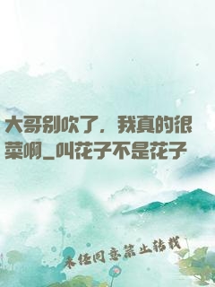 大哥别吹了，我真的很菜啊