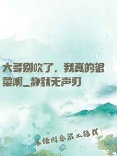 大哥别吹了，我真的很菜啊