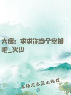 大唐：求求你当个宰相吧