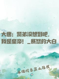 大唐：贤弟没想到吧，我是皇帝！