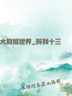 大数据世界