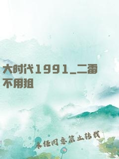 大时代1991