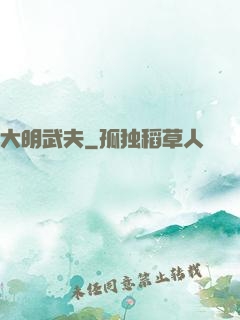大明武夫