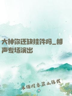 大神你还缺挂件吗