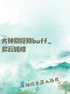 大神别抢我buff