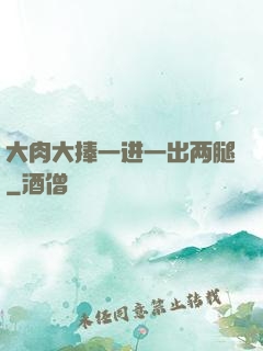 大肉大捧一进一出两腿